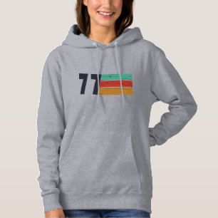 Born in 1977 vintage birthday gift hoodie