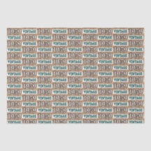 Born in 1979 tissue paper