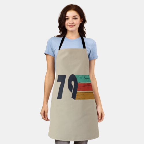 born in 1979 vintage birthday apron