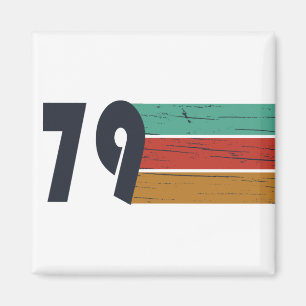 Born in 1979 vintage birthday gift magnet
