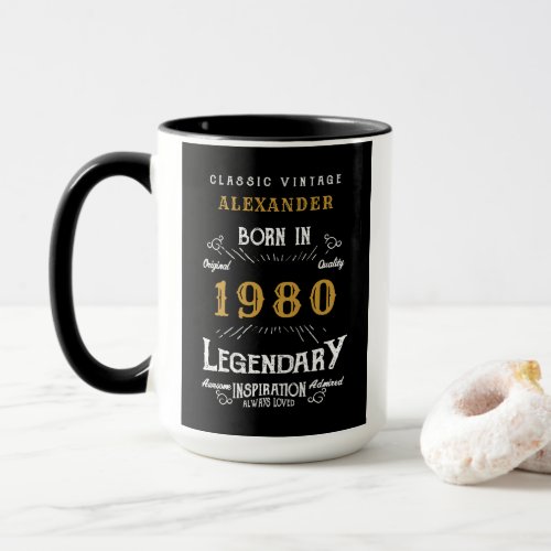 Born in 1980 Legend Mug