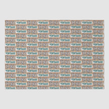Born in 1980 tissue paper