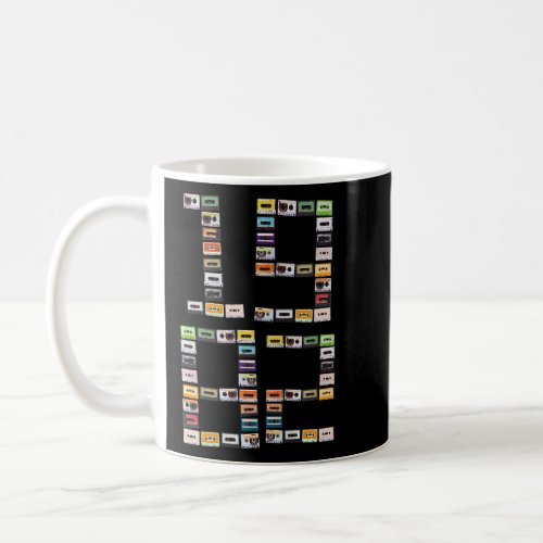 Born in 1982 Cassette Tapes Mixtapes 1980s Music  Coffee Mug