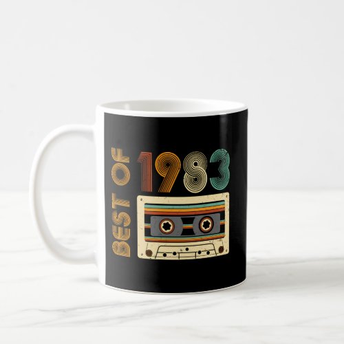 Born In 1983 Best Of 1983 Cassette Tape Coffee Mug