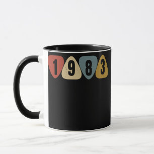 Born In 1983 Guitarist Guitar Pick Music Birthday Mug