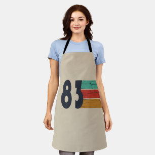 Born in 1983 vintage birthday apron