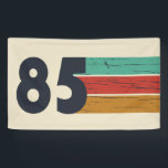 Born in 1985 vintage 40th birthday gift banner<br><div class="desc">You can add some originality to your wardrobe collection with this vintage sunset classic birthday graphic design with awesome typography font lettering, which is a great gift idea for men, women, husbands, wives, grandma, and grandpa who will love this one-of-a-kind artwork. The best funny holiday present for your happy birthday...</div>
