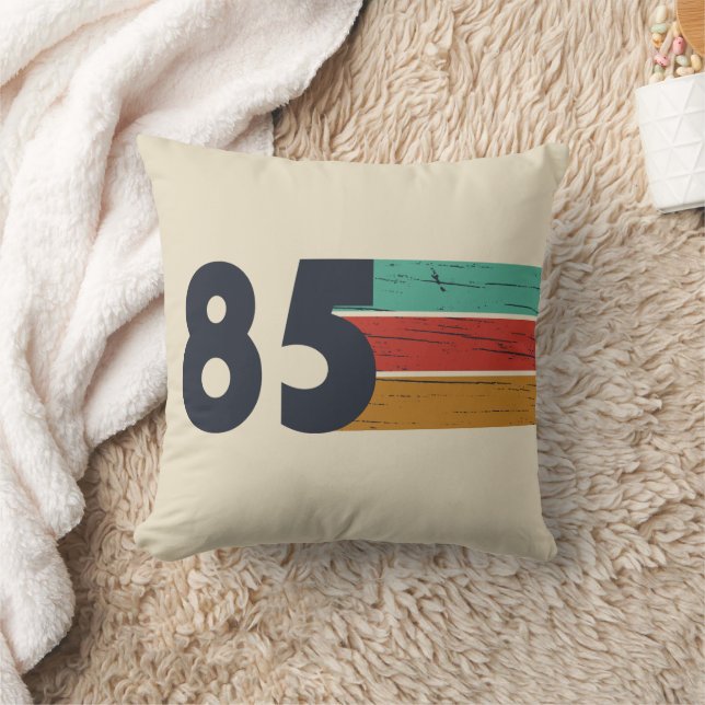 Born in 1985 vintage birthday gift throw pillow (Blanket)