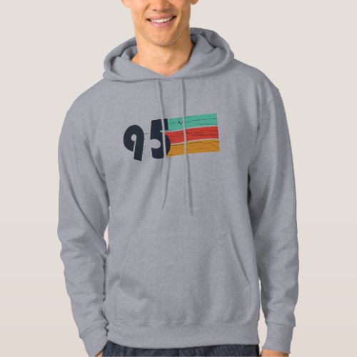 Born in 1995 vintage 30th birthday gift hoodie