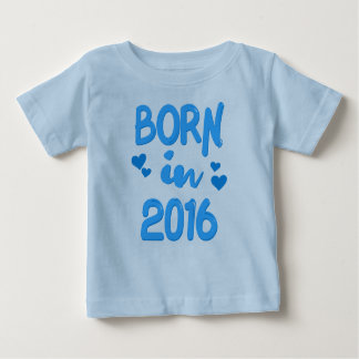 Born in 2016 Baby Boy T-shirt