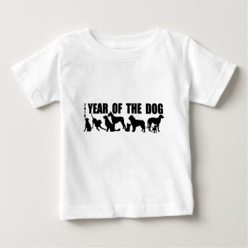 Born In 2018 Year Of The Dog Baby Tee by 2020_Year_of_rat at Zazzle
