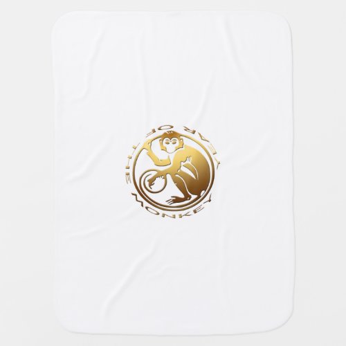 Born in Chinese Monkey Year 2016 Baby Blanket