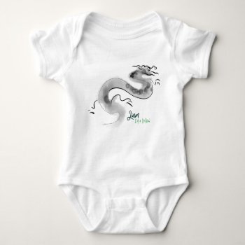 Born In Dragon Year 2024 Original Personalized Bbs Baby Bodysuit by 2018_The_Dogs_Wishes at Zazzle