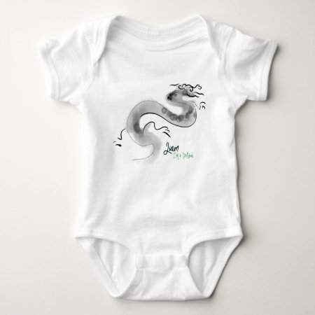 Born In Dragon Year 2024 Original Personalized Bbs Baby Bodysuit
