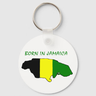 Born In Jamaica Keychain