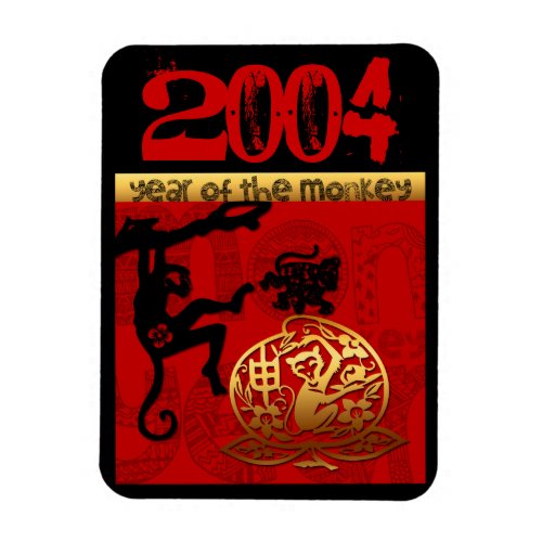 Born in Monkey Year 2004 Chinese astrology  Magnet
