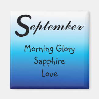 Born In September Magnet