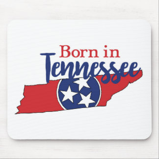Born in Tennessee State Symbols Volunteer State Mouse Pad