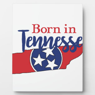 Born in Tennessee State Symbols Volunteer State Plaque