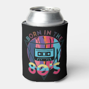 Born in The 80's Vintage Cassette Tape Can Cooler