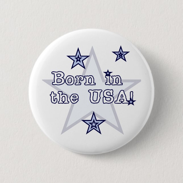 Born In The Usa Button (Front)