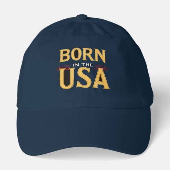 BORN IN THE USA Hat (Front)