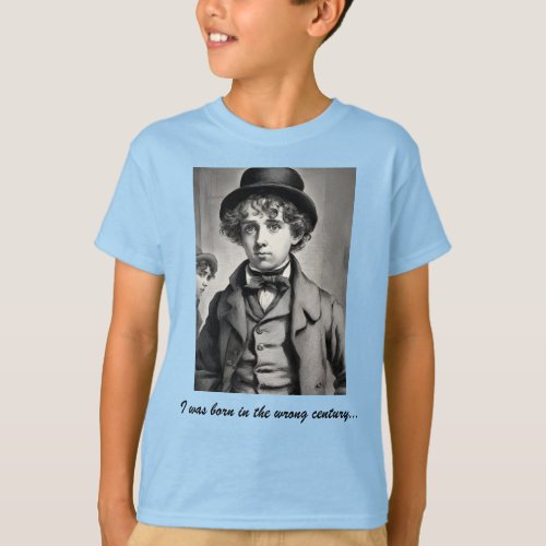 Born in the Wrong Century T_Shirt
