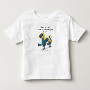 Born in the Year of the Dragon 2024 Chinese Zodiac Toddler T-shirt