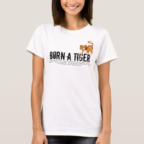 Born in the Year of the Tiger T_Shirt