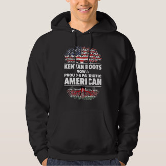 Born Kenyan Kenya American USA Citizenship 3 Hoodie