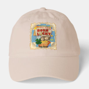 Born Lucky poker Hat