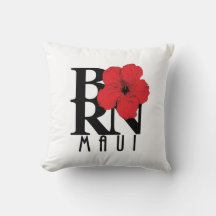 BORN Maui Red Hibiscus