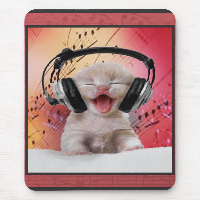 Born Music Lover Mousepad (Front)