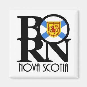 BORN Nova Scotia Magnet