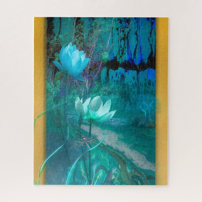 Born of Dragonfly Jigsaw Puzzle (Vertical)