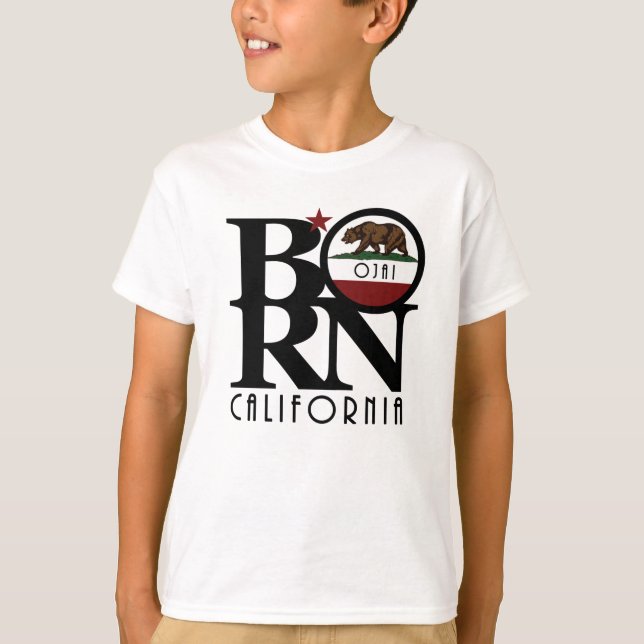BORN Ojai California T-Shirt (Front)