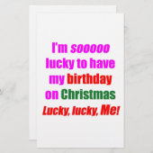 Born On Christmas (Front/Back)