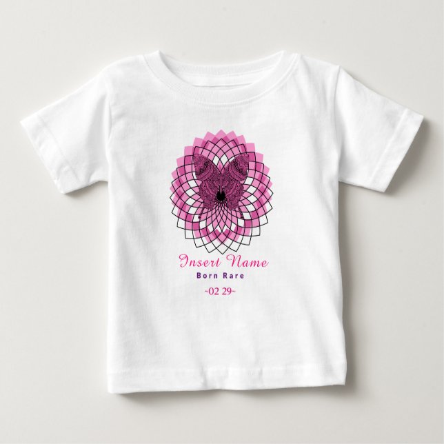 Born on Leap Day Leap Year Baby T-Shirt (Front)