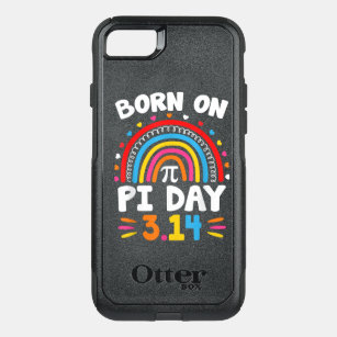 Born on Pi Day Birthday 2022 Happy Pi Day Math Tea OtterBox Commuter iPhone SE/8/7 Case