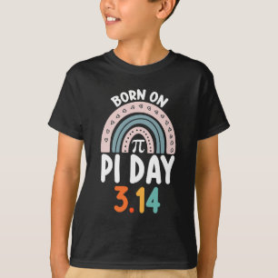 Born On Pi Day Birthday Math Funny T-Shirt
