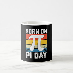 Born On Pi Day Birthday Math Mathematics Coffee Mug