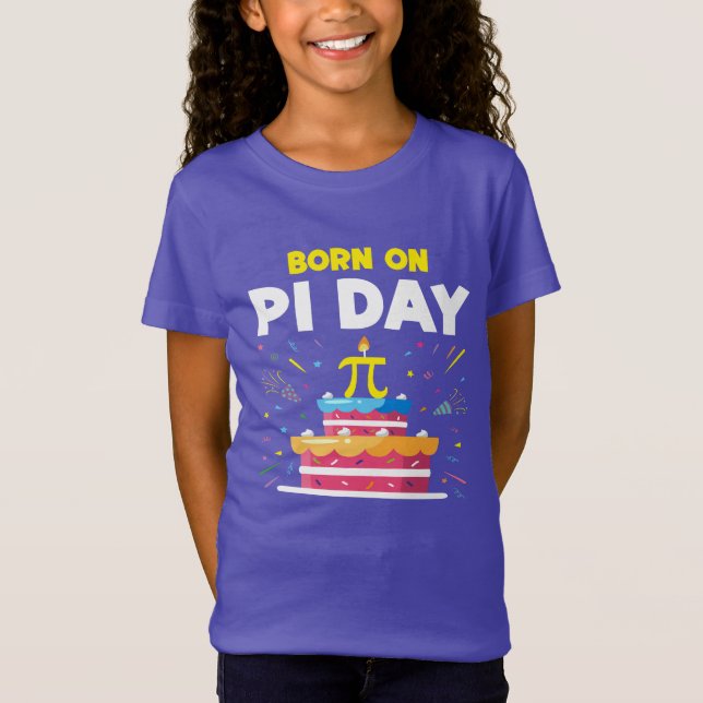Born On Pi Day T-Shirt (Front)