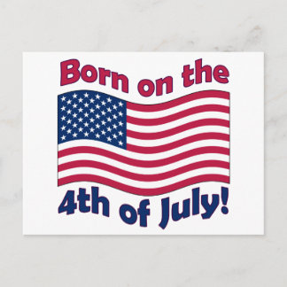 Born on the 4th of July High Quality Postcards