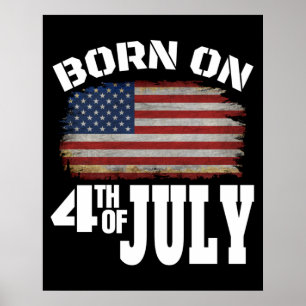 BORN ON THE 4TH OF JULY POSTER