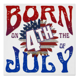 BORN ON THE 4TH OF JULY  POSTER