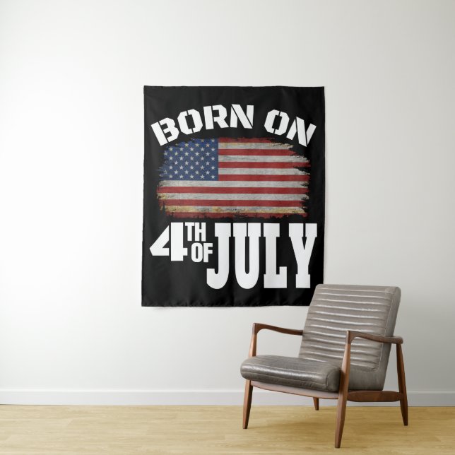 BORN ON THE 4TH OF JULY  TAPESTRY (In Situ)