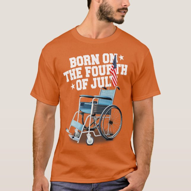 Born on the Fourth of July Alternative Poster T-Shirt (Front)
