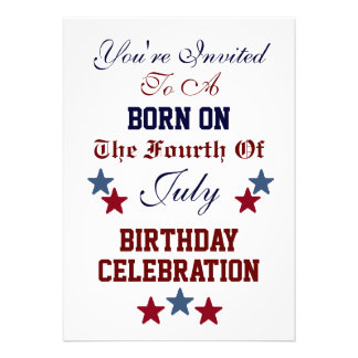 233+ Fourth Of July Birthday Invitations, Fourth Of July Birthday ...