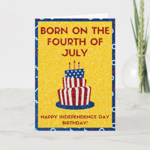 4Th Of July Birthday Cards & Templates | Zazzle