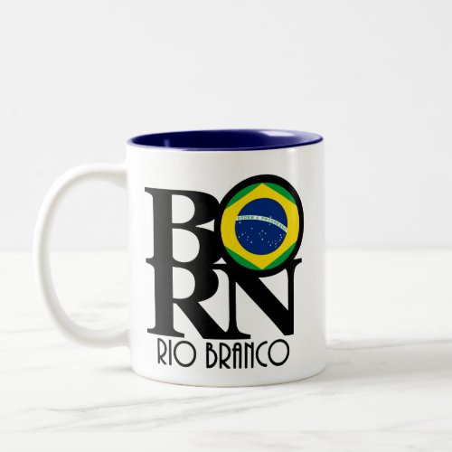 BORN Rio Branco 11oz Two_Tone Coffee Mug